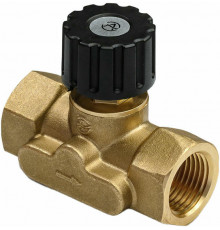Клапан балансировочный Aquasfera Dn-15 PN-16 ручной, муфтовый Kvs=1.6 внутренняя/внутренняя резьба корпус – латунь