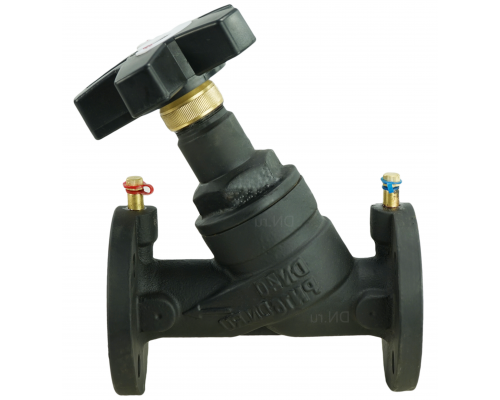 Клапан балансировочный  VB1331V-F Dn-20 PN-16 чугунный, фланцевый, с ниппелями
