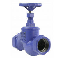 Клапан запорный Zetkama V 201 2″ Dn-50 PN-16 резьбовой