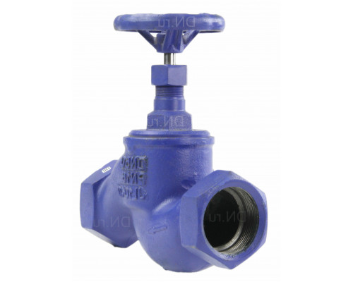 Клапан запорный Zetkama V 201 2″ Dn-50 PN-16 резьбовой