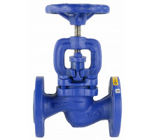 Клапан запорный Zetkama 215А 1/2″ Dn-15 PN-16 фланцевый