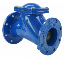 Клапан обратный  VCB1414N-F Dn-125 PN-16, корпус - чугун GGG50, уплотнение - NBR, шаровый, фланцевый