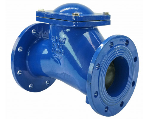 Клапан обратный  VCB1414N-F Dn-125 PN-16, корпус - чугун GGG50, уплотнение - NBR, шаровый, фланцевый