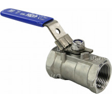 Кран шаровой BV3232P-SP-T-H ДУ-20 PN-63 стандартнопроходный, материал -нержавеющая сталь AISI 316, резьбовой