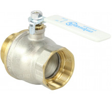 Кран шаровой 1103 Aquasfera Standard 2″ ДУ-50 PN-16 полнопроходной, никелированный, внутренняя/наружная резьба, ручка-рычаг (1103-06)