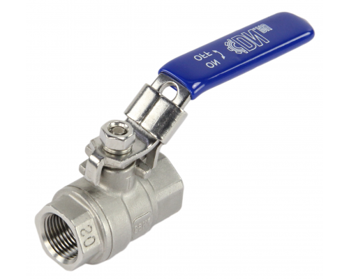 Кран шаровой BV3232P-FP-T-H ДУ-10 PN-63, нержавеющая сталь 316, уплотнение - PTFE, полнопроходной резьбовой