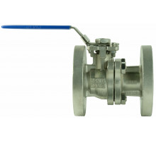 Кран шаровой BV3232P-FP-F-H ДУ-25 PN-40, корпус - нержавеющая сталь 316, уплотнение - PTFE, полнопроходной фланцевый с ISO-фланцем и рукояткой, 11х11, F04/F05