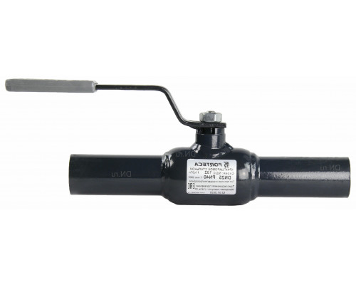 Кран шаровый Forteca 11с67п КШС 182.1 ДУ-20 PN-40 приварной с рукояткой