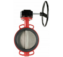 Затвор поворотный ABRA BUV-VF866D100G DN100 PN-10/16 EPDM с редуктором