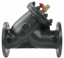 Фильтр сетчатый чугунный Danfoss FVF Ду-125 Ру-16 с дренажным краном фланцевый 065B7735