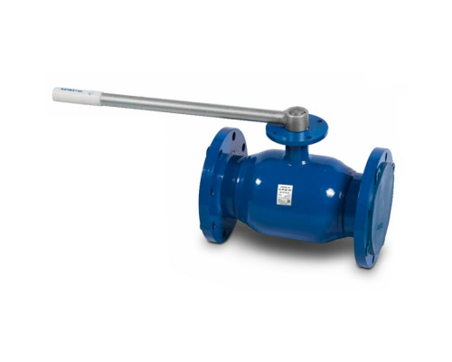 Кран шаровой Temper 293 ДУ-100 PN-16 фланцевый полнопроходной стальной с фланцем для установки привода