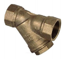 Фильтр сетчатый Tecofi F2143 1/2″ Ду-15 Ру-20, наклонный, с газовой резьбой, корпус — бронза