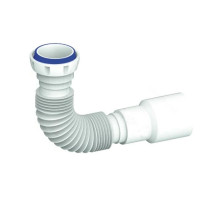 Гофра Unicorn ДУ-1 1/2″х40/50 L=230-400 мм с гайкой