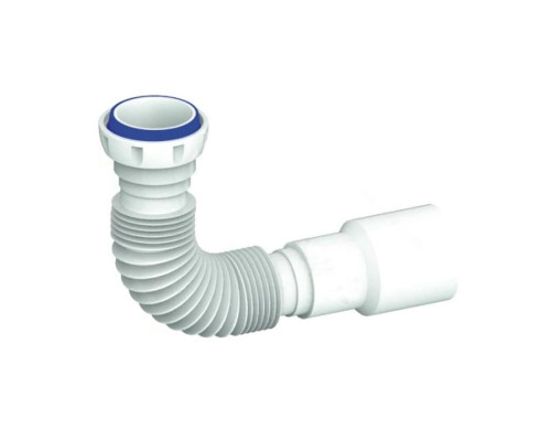 Гофра Unicorn ДУ-1 1/2″х40/50 L=230-400 мм с гайкой