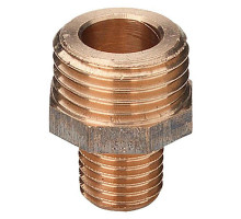 Ниппель укороченный Viega 3247 3/4″х1/2″ Ду-20х15 Ру-25 корпус - бронза,НР