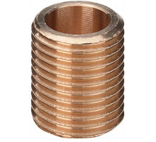 Ниппель сплошной Viega 3531 1/2″ Ду-15 Ру-25 корпус - бронза, НР