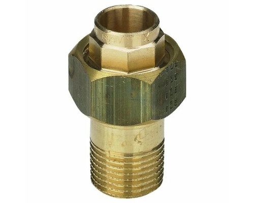 Соединитель Viega 94343G Ду-54x2″ PN-25 разъёмный, корпус-бронза, с коническим уплотнением, соединение под пайку