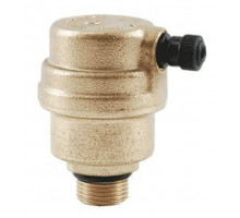 Воздухоотводчик муфтовый (резьбовой) Officine Rigamonti (OR) 0499.015 1/2″ DN-15 РУ-10 автоматический с уплотнительным кольцом, корпус - латунь