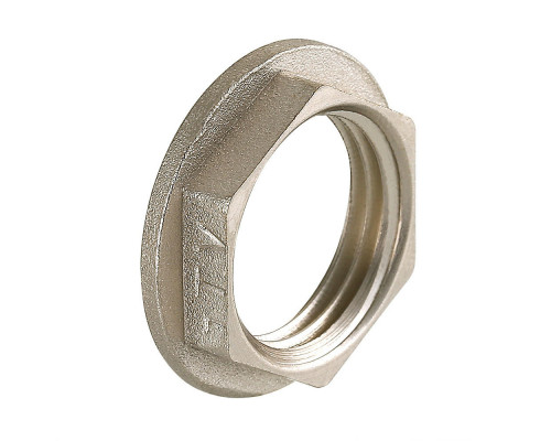 Контргайка Valtec VTr.655.N.0007 1 1/4″ Ду-32 Py40 c ребордой, корпус - латунь