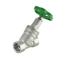 Клапан запорно-регулирующий Valtec VT.052 Dn-20 PN-16 латунный, прямоточный, с невыдвижным шпинделем
