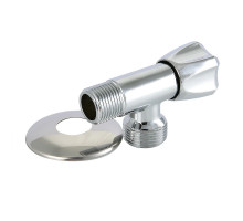 Вентиль Valtec VT.240.N 1/2″х 1/2″ Dn-15х15 PN-10 для подключения сантехприборов, наружная / наружная резьба, латунь хромированная