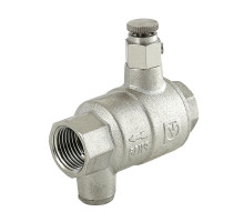Клапан обратный Valtec VT.171.N.05 3/4″ Dn-20 Pу40 c дренажем и воздухоотводчиком