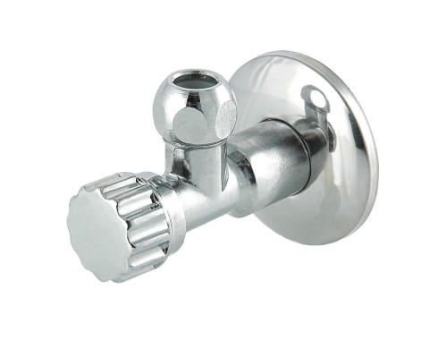 Кран шаровой VALTEC VT.281.N 1/2″ ДУ-15 для смесителя, наружняя /наружняя , угловой , латунный