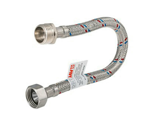 Гибкая подводка для воды Valtec VTf.002.IS 1/2″ гайка-штуцер, 1.2м