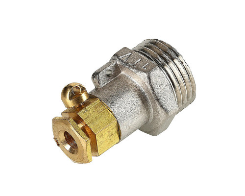 Переходник Valtec Vtr.424.N.D604 6 мм x 1/2″ с гильзой ВР-НР для подключения датчика температуры