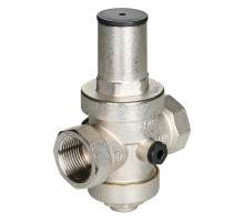 Редуктор давления Valtec VT.086.NH.06 1″ ДУ-25 Py25 регулируемый, прямого действия, поршневой, от 1 до 5,5 бар, корпус - латунь