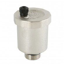 Воздухоотводчик Valtec VT.502.NV.04 DN-15 РУ-10 рычажный, с нижним подключением и верхним выпуском, муфтовый (резьбовой), автоматический