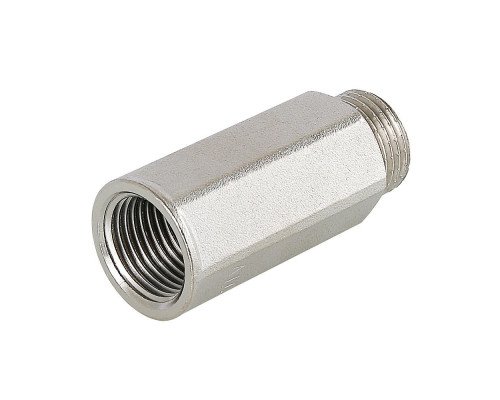 Удлинитель Valtec VTr.197.N.0440 1/2″ х 40 Ду-15 Py40 ВР-НР, никелированный, латунный