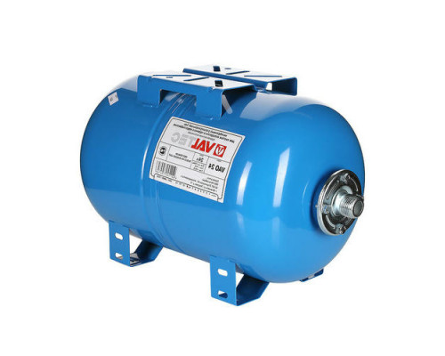 Бак мембранный Valtec VT.AO.B 3/4″ 25л PN-10 горизонтальный, фланцевый, корпус — сталь