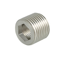 Футорка Valtec VTr.660.N.0403 1/2″x3/8″ Ду-15x10 Ру-40 НР-ВР, под шестигранник, корпус - латунь, никелированная