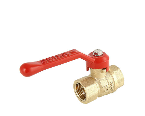 Кран шаровой Valtec СТАНДАРТ VT.120.G.05 3/4″ ДУ-20 PN-16 муфтовый, полнопроходной, присоединение внутренняя/внутренняя резьба, управление ручка-рычаг, латунный