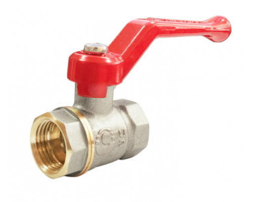 Кран шаровой 11б27фт1М VALFEX OPTIMА 3/4″ ДУ-20 PN-16 полнопроходной, никелированный, внутренняя резьба, ручка-рычаг (VF.214.NLR1.034)