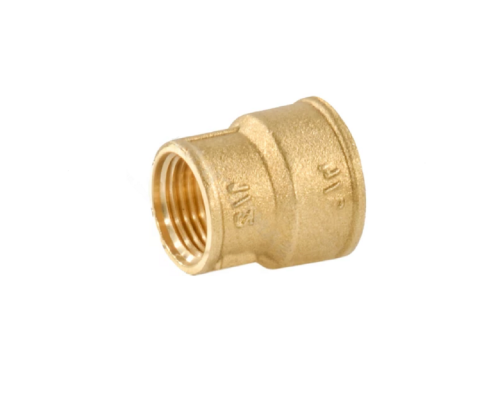 Муфта переходная VALFEX VF240L 1 1/2″x1 1/4″ ДУ-40x32 Ру-40 внутренняя резьба, корпус - латунь