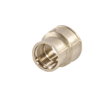 Муфта переходная VALFEX VF240N 2″x1 1/2″ ДУ-50x40 Ру-40 внутренняя резьба, корпус - латунь никелированная