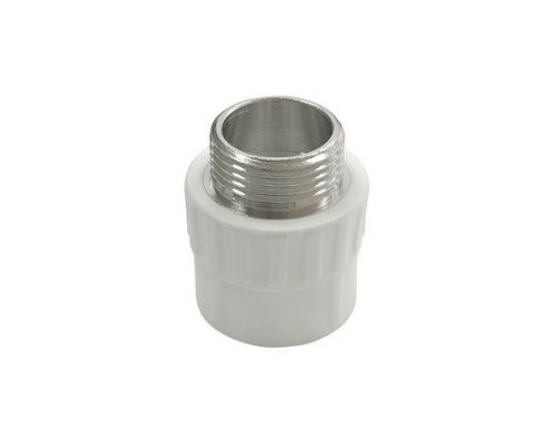 Муфта PP-R комбинированная Valfex Dn32х3/4 белая НР PRO