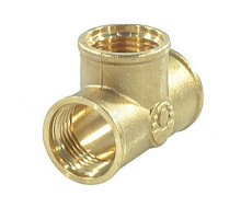 Тройник VALFEX VF.130.L.100 1″ ДУ-25 Ру-40 латунный внутренняя/внутренняя резьба