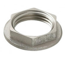 Контргайка VALFEX VF655N 3/4″ ДУ-20 Ру-40 внутренняя резьба, латунь никелированная