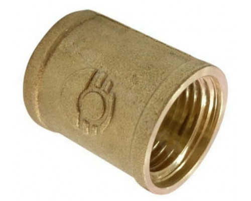 Муфта соединительная VALFEX VF170L 3/4″ ДУ-20 Ру-40 внутренняя резьба, корпус - латунь