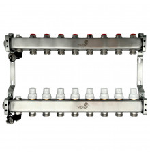 Коллекторная группа Wester MUVS 1″ ДУ-25 PN-10 выходов 8х3/4″, материал - нержавеющая сталь