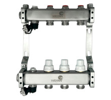 Коллекторная группа Wester MUVS 1″ ДУ-25 PN-10 выходов 3х3/4″, материал - нержавеющая сталь