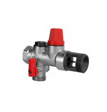 Группа безопасности бойлера Wester SG 3/4″ Dn-20 PN-7, наружная резьба, материал - латунь