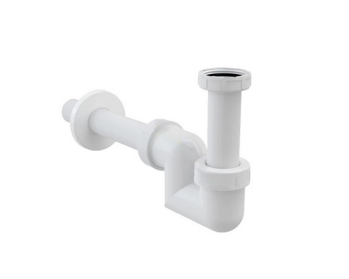 Сифон для умывальника/мойки Alca Plast A873 1 1/2″/1 1/4″x40, скрытый монтаж, без выпуска