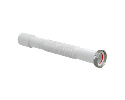Гофра Alca Plast ДУ-1 1/4″х32/40 L=380-830 мм с металлической гайкой