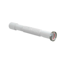 Гофра Alca Plast ДУ-1 1/4″х40 L=340-790 мм с металлической гайкой