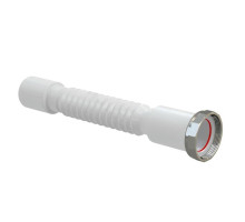 Гофра Alca Plast ДУ-1 1/2″х40 L=350-790 мм с металлической гайкой