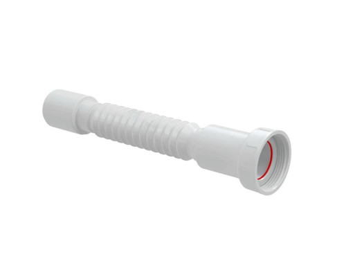 Гофра Alca Plast ДУ-1 1/2″х40 L=360-800 мм с гайкой